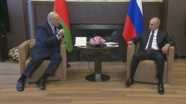 بوتين ولوكاشينكو