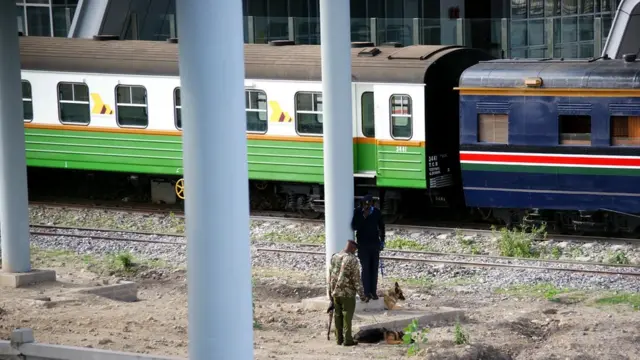 Ulinzi umepewa kipao mbele katika vituo vya gari moshi Nairobi na Mombasa.