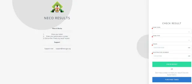 Result checking page