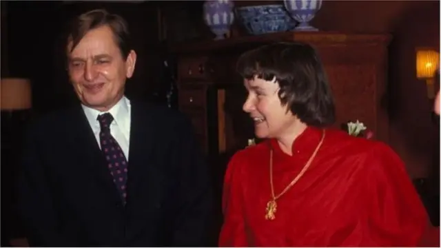 اولوف پالمے اور ان کی اہلیہ