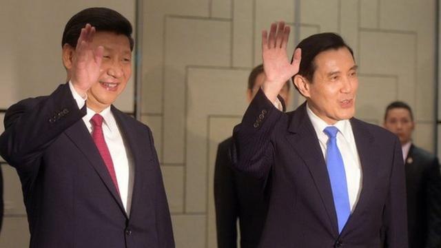Xi Jinping and Ma Ying-jeou