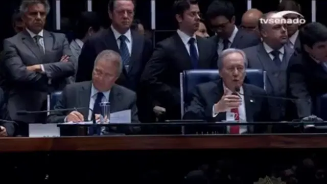 Cúpula del Senado de Brasil.