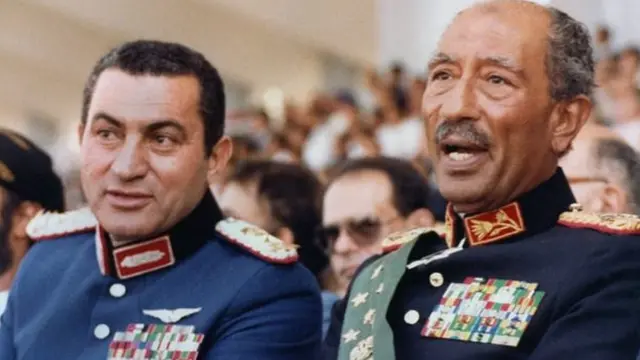 السادات ومبارك