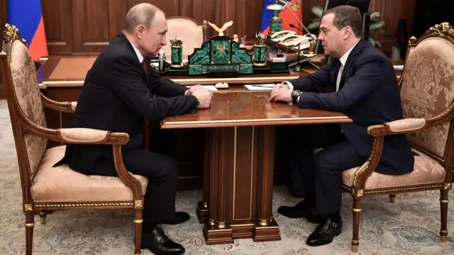 Vladimir Putin e Dmitry Medvedev