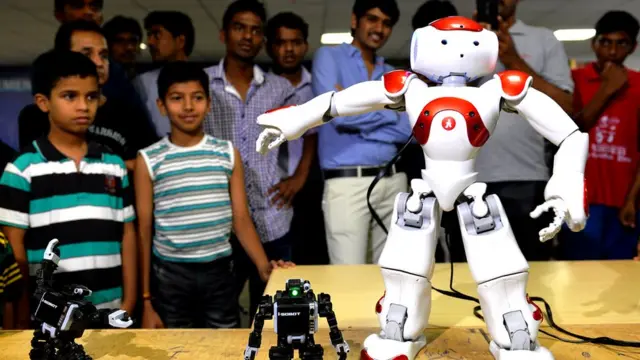 రోబో ఎక్స్పోలో ఓ రోబో