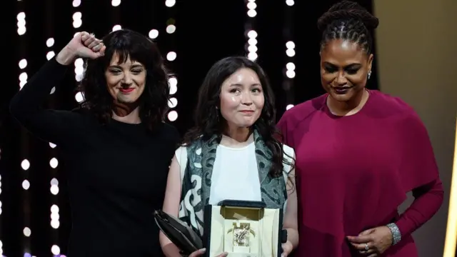 "Айка" тасмасында баласын төрөп таштап кеткен кыргызстандык мигрант келиндин ролун ойногон казакстандык актриса Самал Еслямова