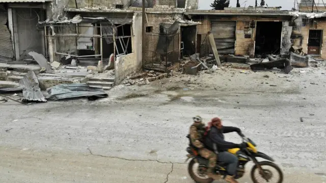 İdlib'den bir görüntü