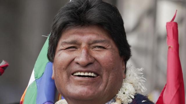 Evo Morales.
