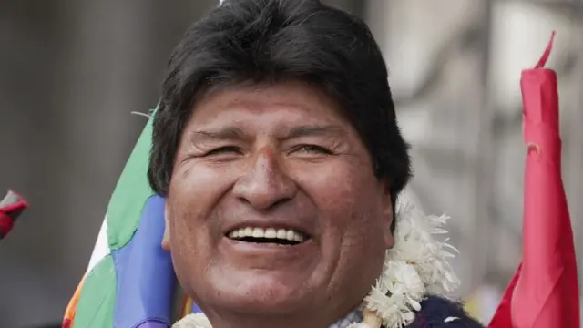 Evo Morales.