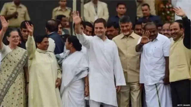 2019 लोकसभा चुनाव के दौरान लगभग सभी दल एक ही मंच पर इकट्ठा हुए थे. लेकिन कोई बड़ा विपक्षी गठबंधन नहीं बन सका था