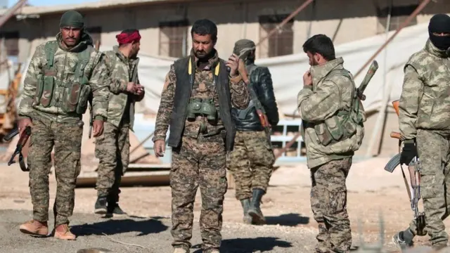 Ополченцы ведут наступление на Ракку