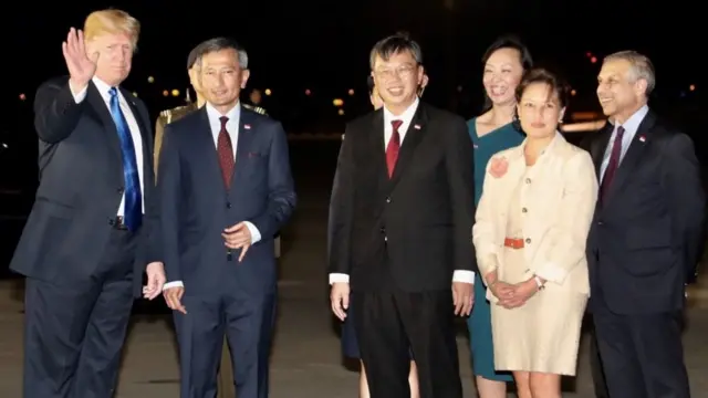 டிரம்ப் வருகை