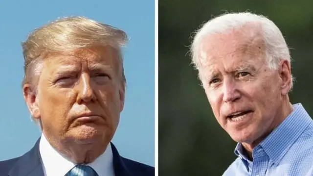 جو بایدن و دونالد ترامپ