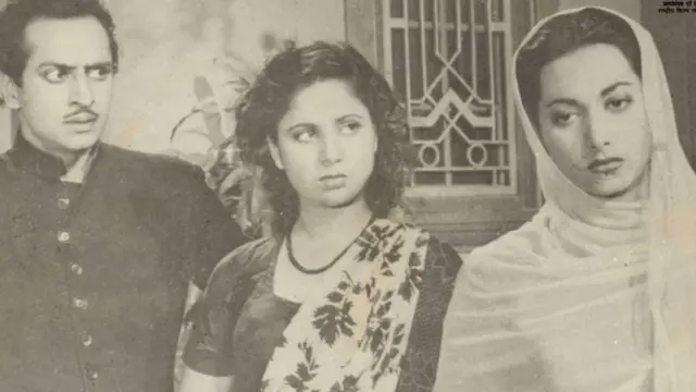 बडी बहन या चित्रपटातलं एक दृश्य