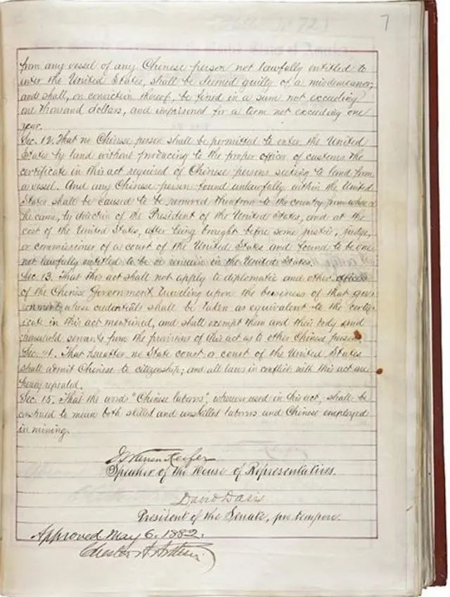 Ley de Exclusión de Chinos