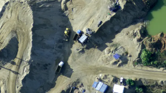 Desforestación y minería ilegal en la región de Madre de Dios