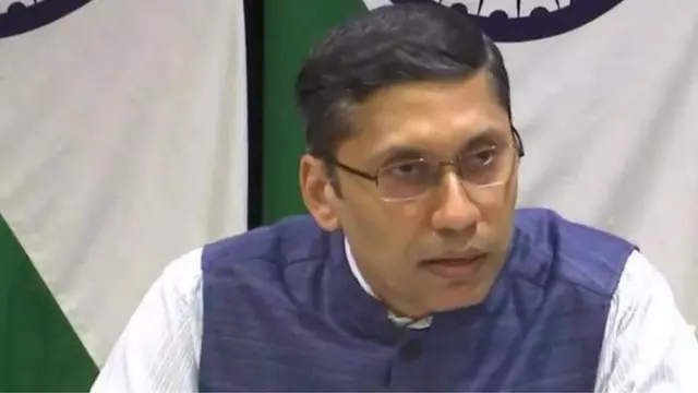 भारतीय विदेश मंत्रालय के प्रवक्ता अरिंदम बागची
