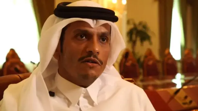 Qətərin Xarici İşlər naziri Şeyx Məhəmməd bin Abdul Rəhman əl-Tani