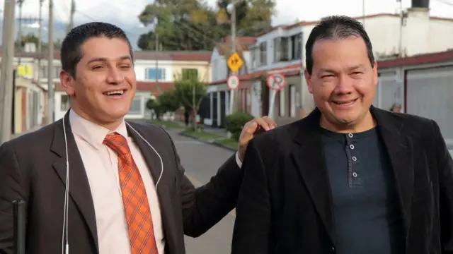 Wilson (izq.) y Luis