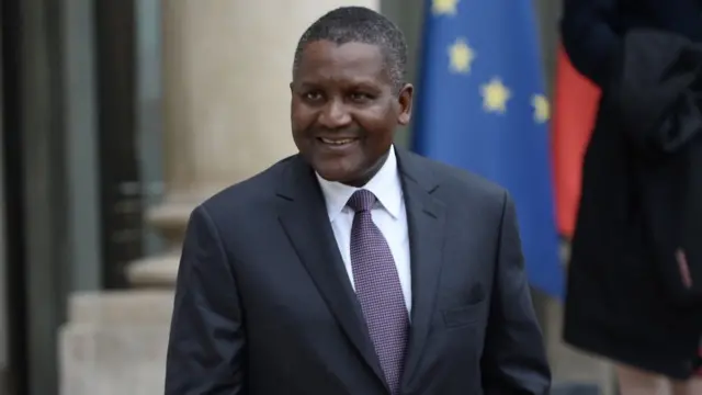 Aliko Dangote, ógaranya n'Afríka