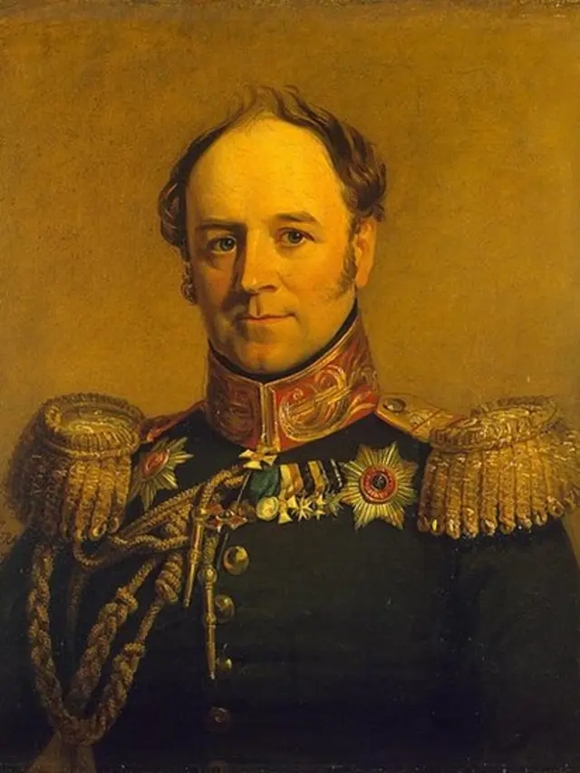 Александр Бенкендорф (портрет из Военной галереи Зимнего дворца кисти Джорджа Доу)