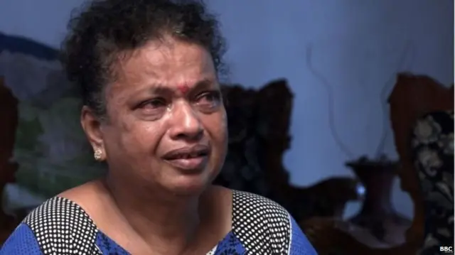 අතුරුදහන් වූ රජීව් නාගනාදන් ගේ මව, සරෝජා නාගනාදන්