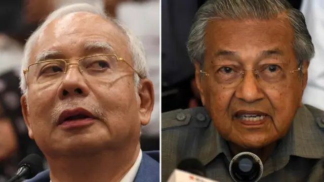 नजीब रज़ाक और महातिर मोहम्मद