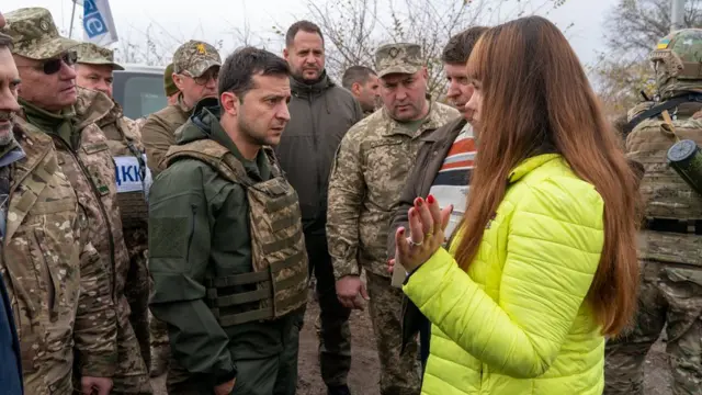 Зеленський у Золотому