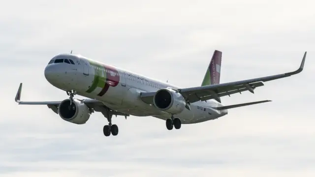 Avión de TAP.