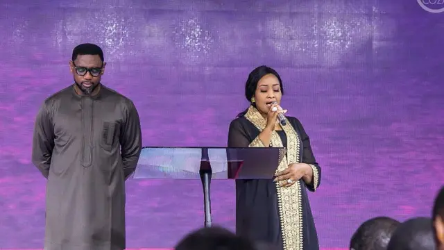 Pastor Biodun and im wife