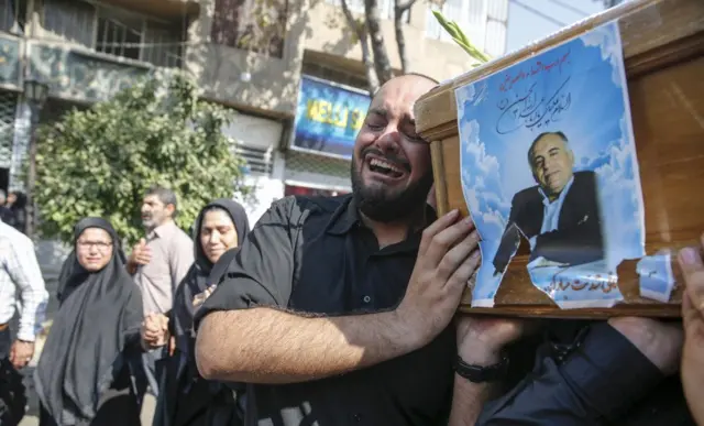 مراسم تشعییع حسن ترکمان