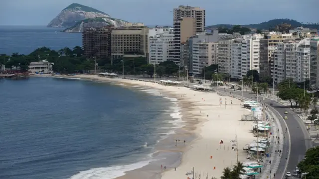 Copacabana vazia