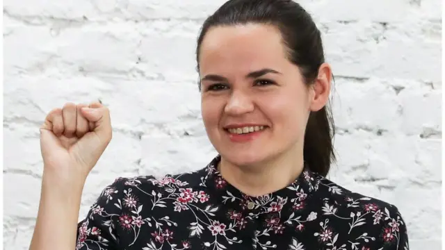 L'opposante Svetlana Tikhanovskaya