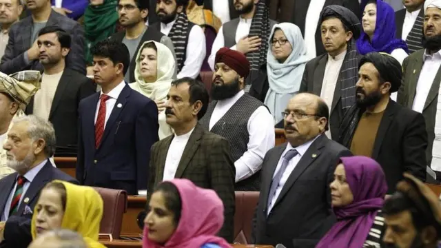 د افغانستان د پارلمان نوي غړي.