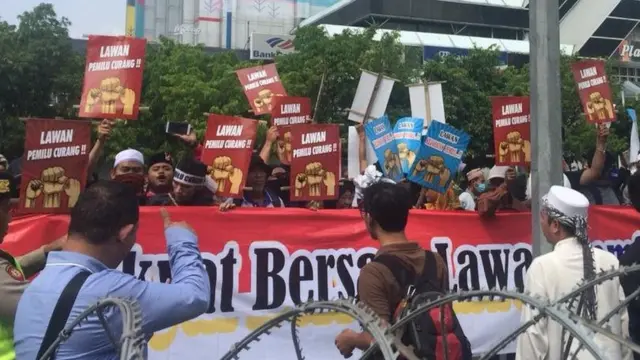 Demo tolak pemilu