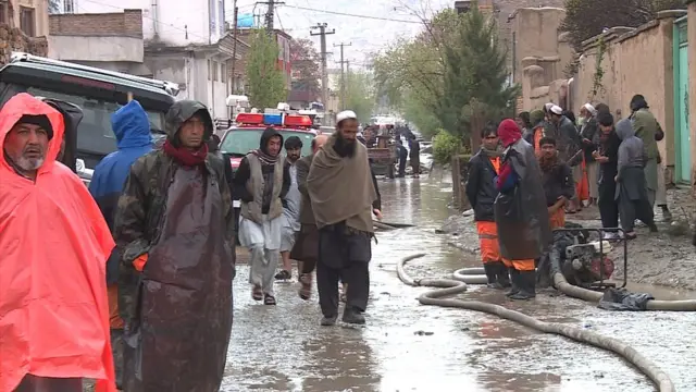 سیل در کابل