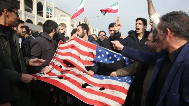 Tahran'daki protestolarda