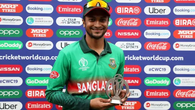 मैन ऑफ़ द मैच शाकिब अल हसन