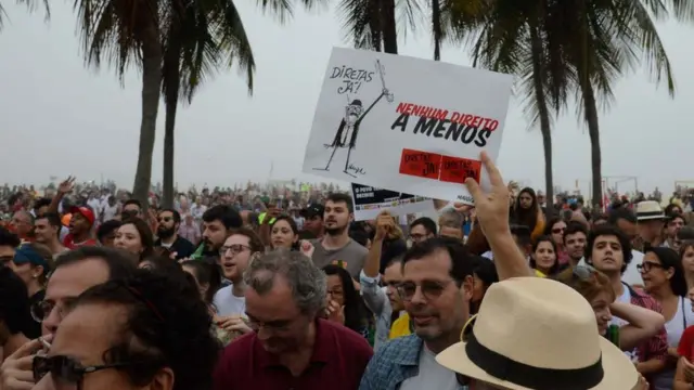 Protesto no Rio