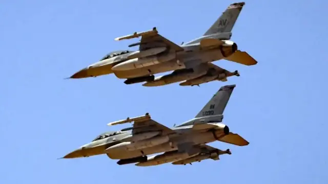 مقاتلات أف-16 الأمريكية الصنع