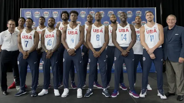 Ao contrário da maioria dos atletas, jogadores do USA Basketball não ficarão na Vila365bet bbbAtletas