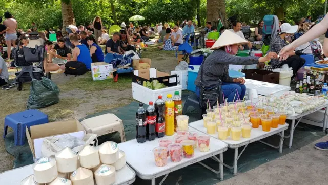 แผงชาวเวียดนาม