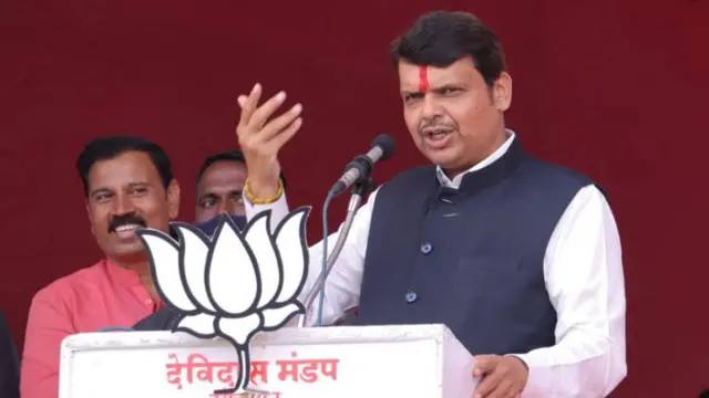 विनोद तावडे, चंद्रशेखर बावनकुळे, देवेंद्र फडणवीस, पंकजा मुंडे