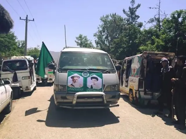 لغمان ته د حزب اسلامي د مشر ګڼ مینه وال او ملاتړي ورغلي وو