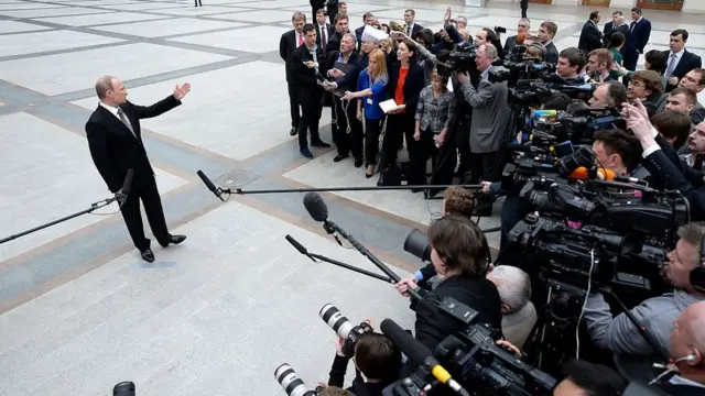 Путин и сми