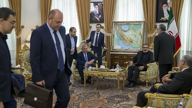 دیدار فرستاده ویژه رئیس جمهور روسیه به تهران با دبیر شورای عالی امنیت ملی ایران