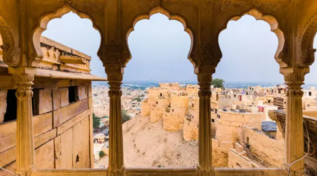 The fortress is now a protected heritage monument and its residents are not allowed to sell their property to an outsider or alter their facades