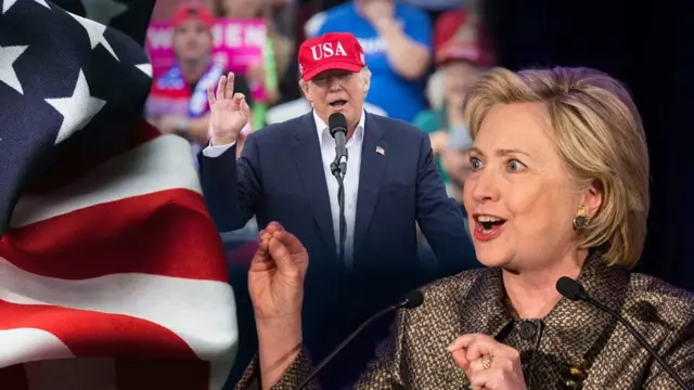 Donald Trump y Hillary Clinton