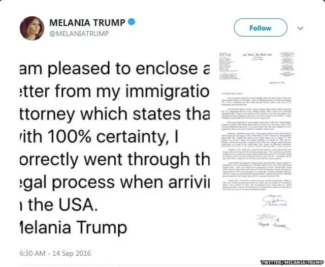 मेलानिया ट्रंप