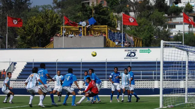 Juego de Cruz Azul Hidalgo en Jasso.